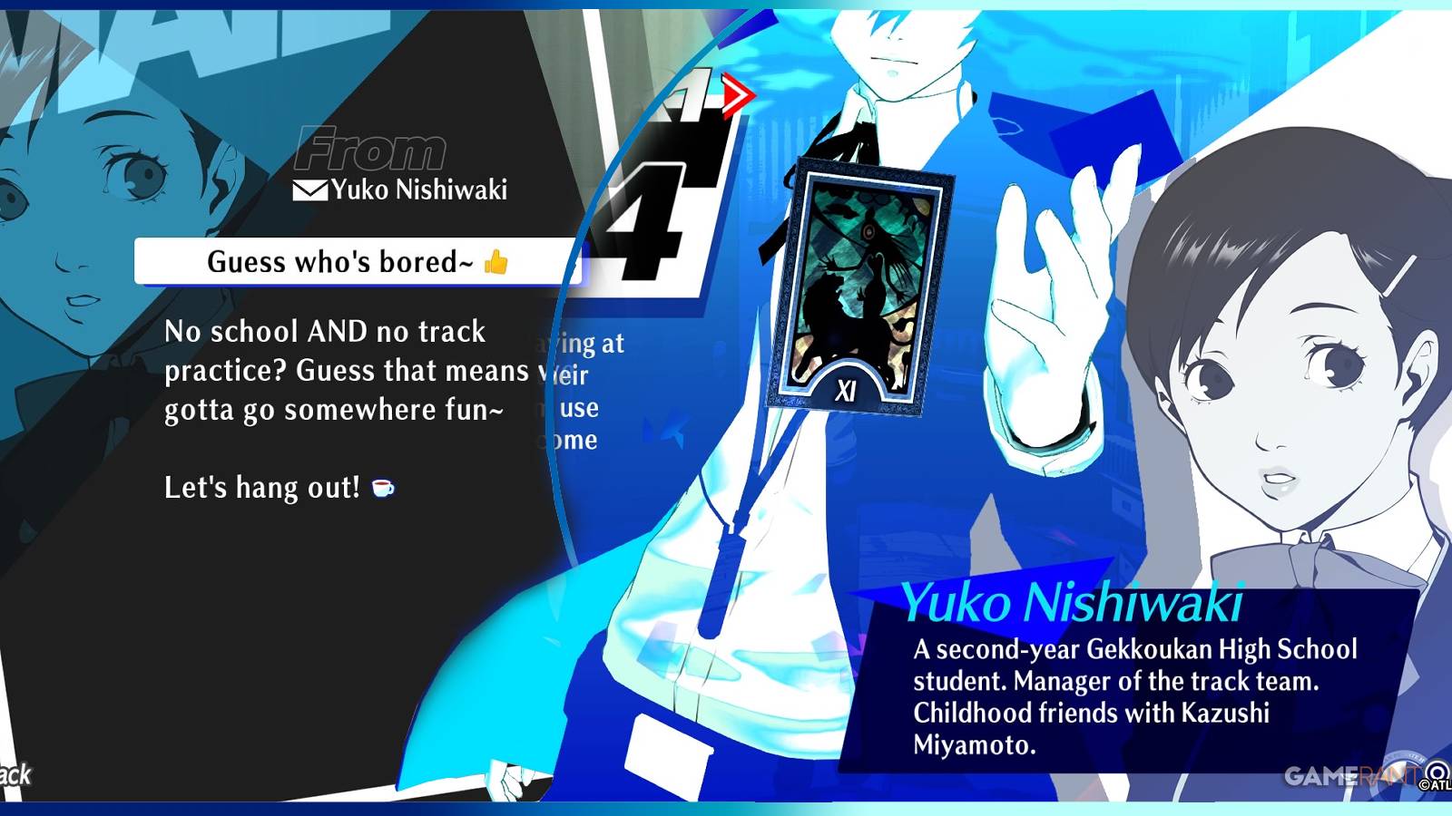 persona 3 reload yuko nishiwaki social link guide feature