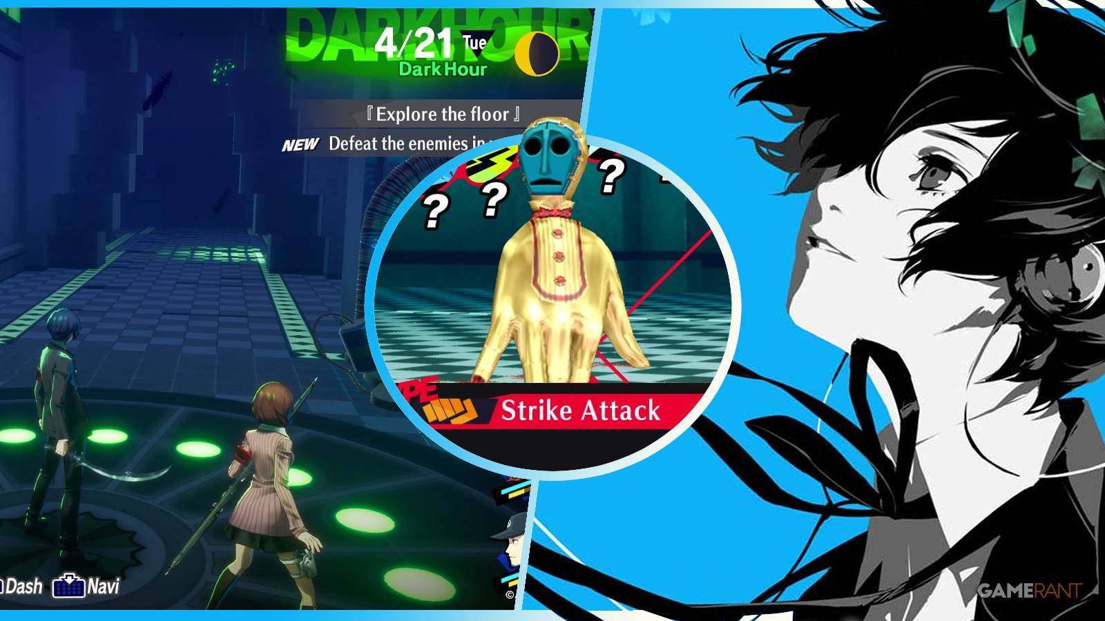 persona3 wealth hand treasure hand weakness feature