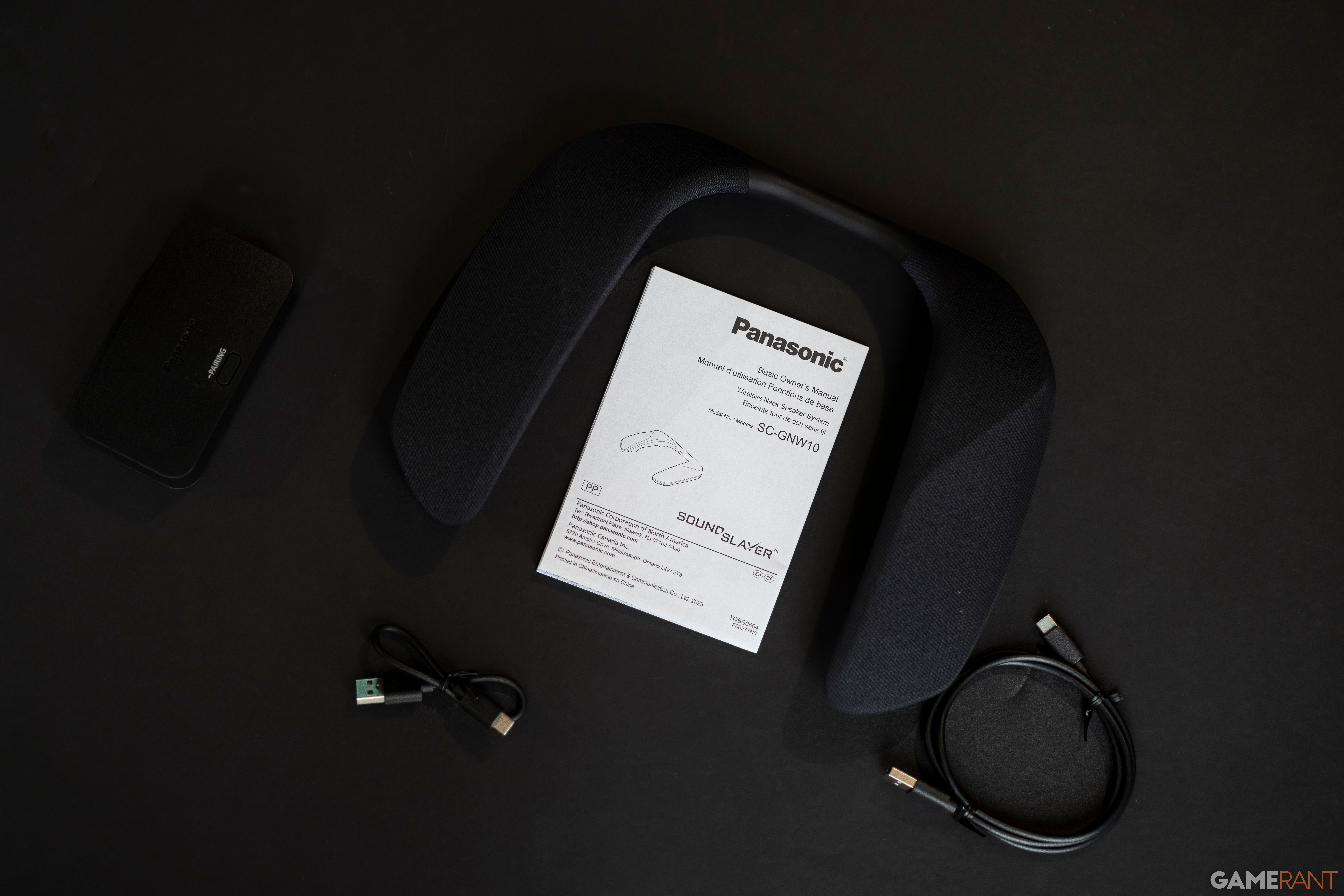 Panasonic SoundSlayer GWN10 plus wireless receiver and cables