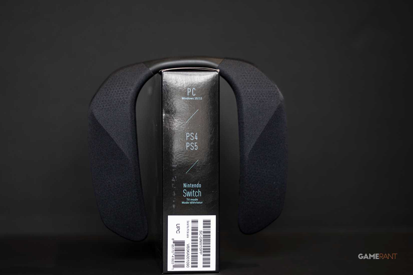 Panasonic SoundSlayer GWN10 resting on box