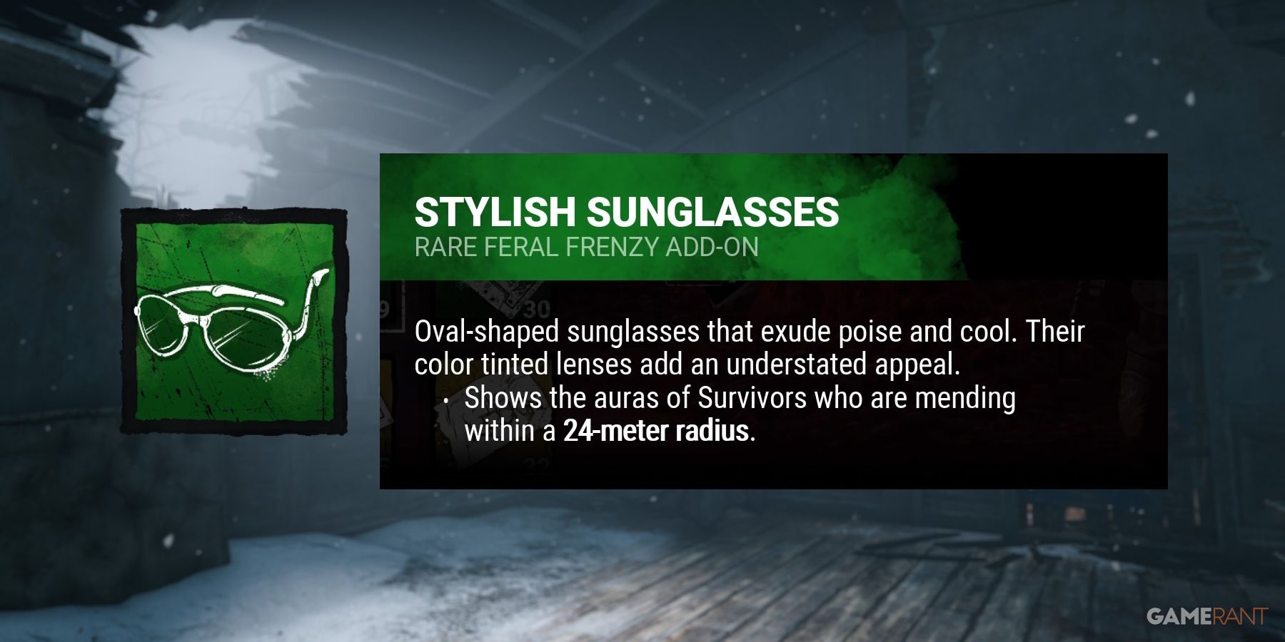 dead by daylight the legion stylish sunglasses addon