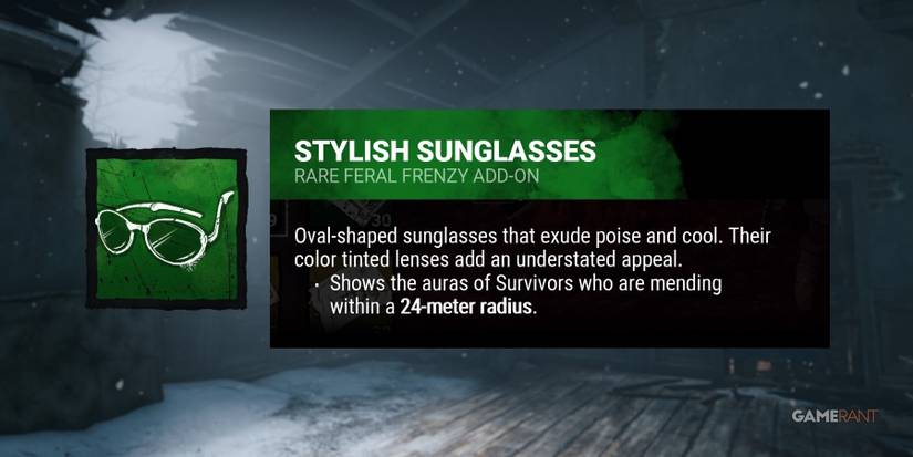 dead by daylight the legion stylish sunglasses addon
