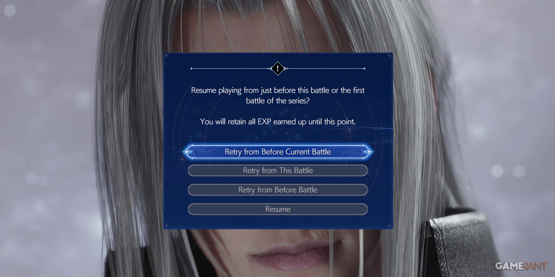 What Does the FF7 Rebirth Game Over Screen Mean? (Retry Options, Explained)