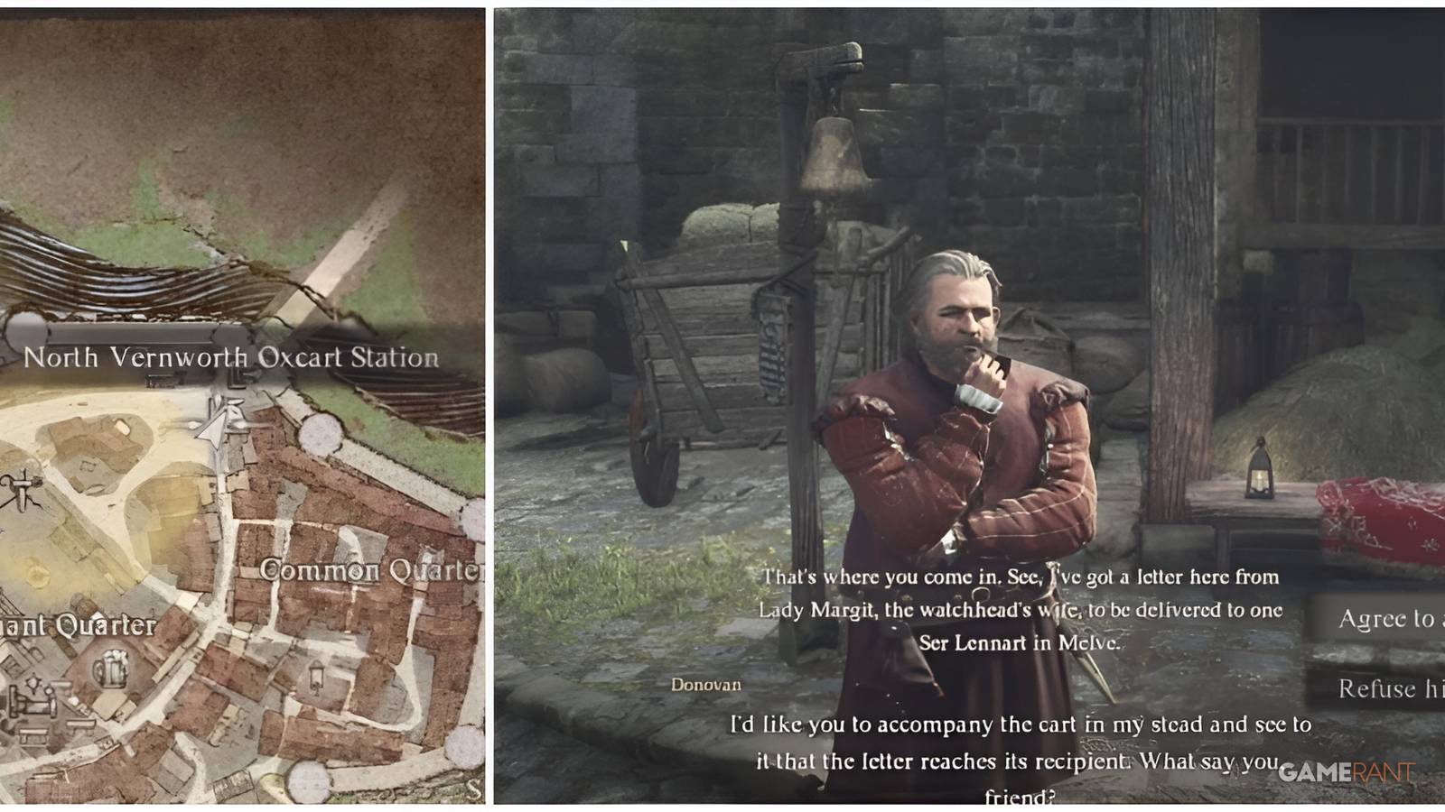 oxcart courier quest dragon's dogma 2 