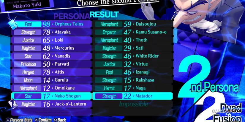 persona 3 reload matador fusion recipe