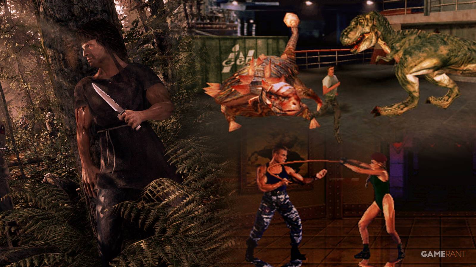 Rambo: The Video Game, Warpath: Jurassic Park, Street Fighter: The Movie
