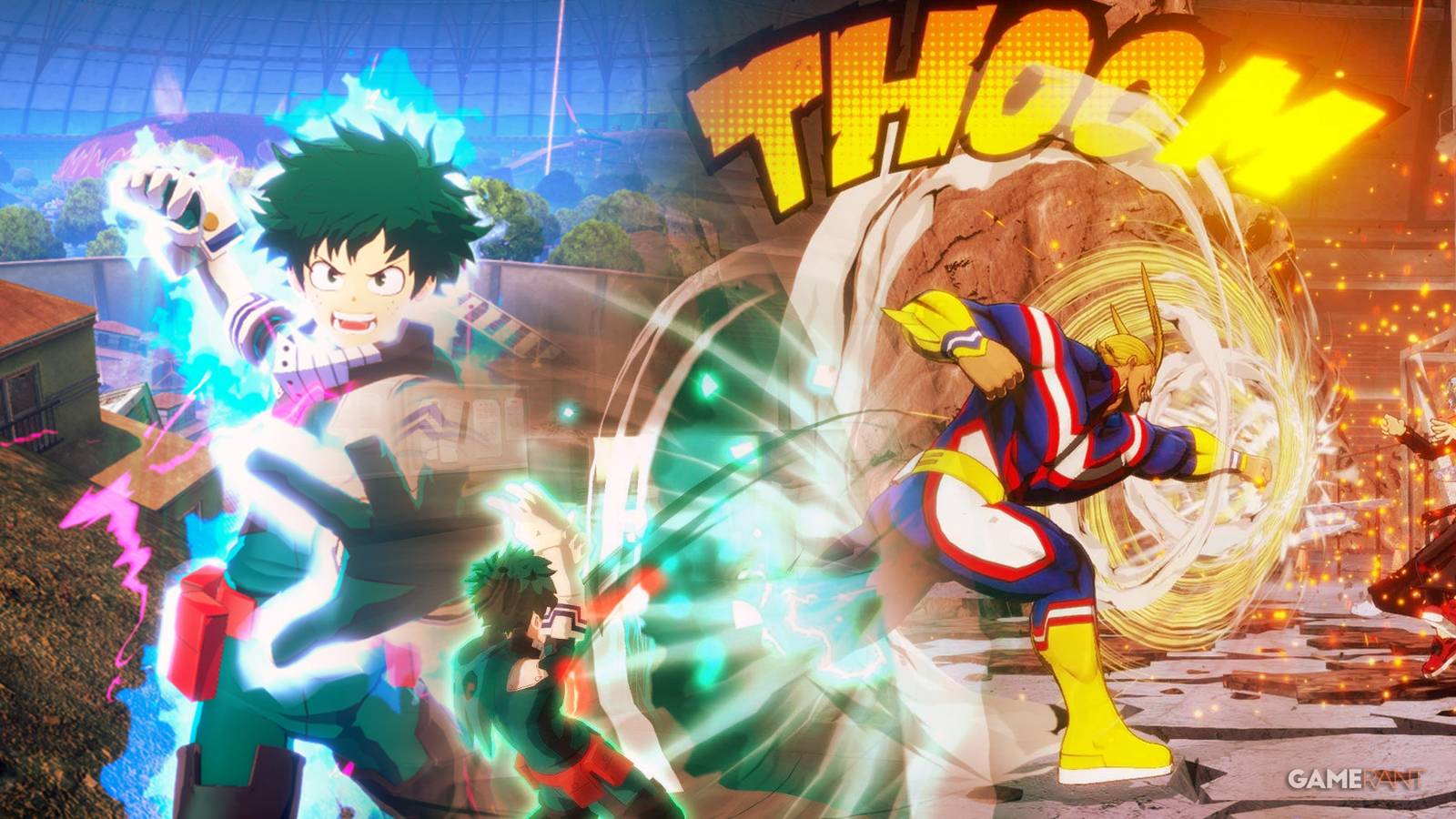 My Hero Ultra Rumble, My Hero Academia: The Strongest Hero, My Hero One's Justice 2