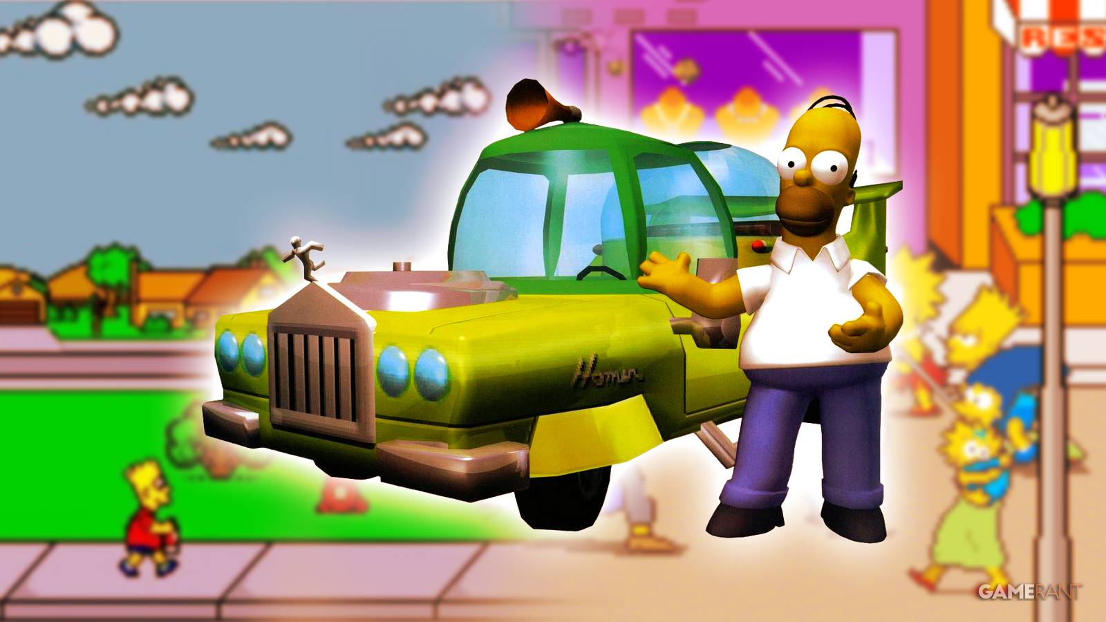 The Simpsons: Bart VS The Space Mutants, The Simpsons: Hit & Run, The Simpsons Arcade Game