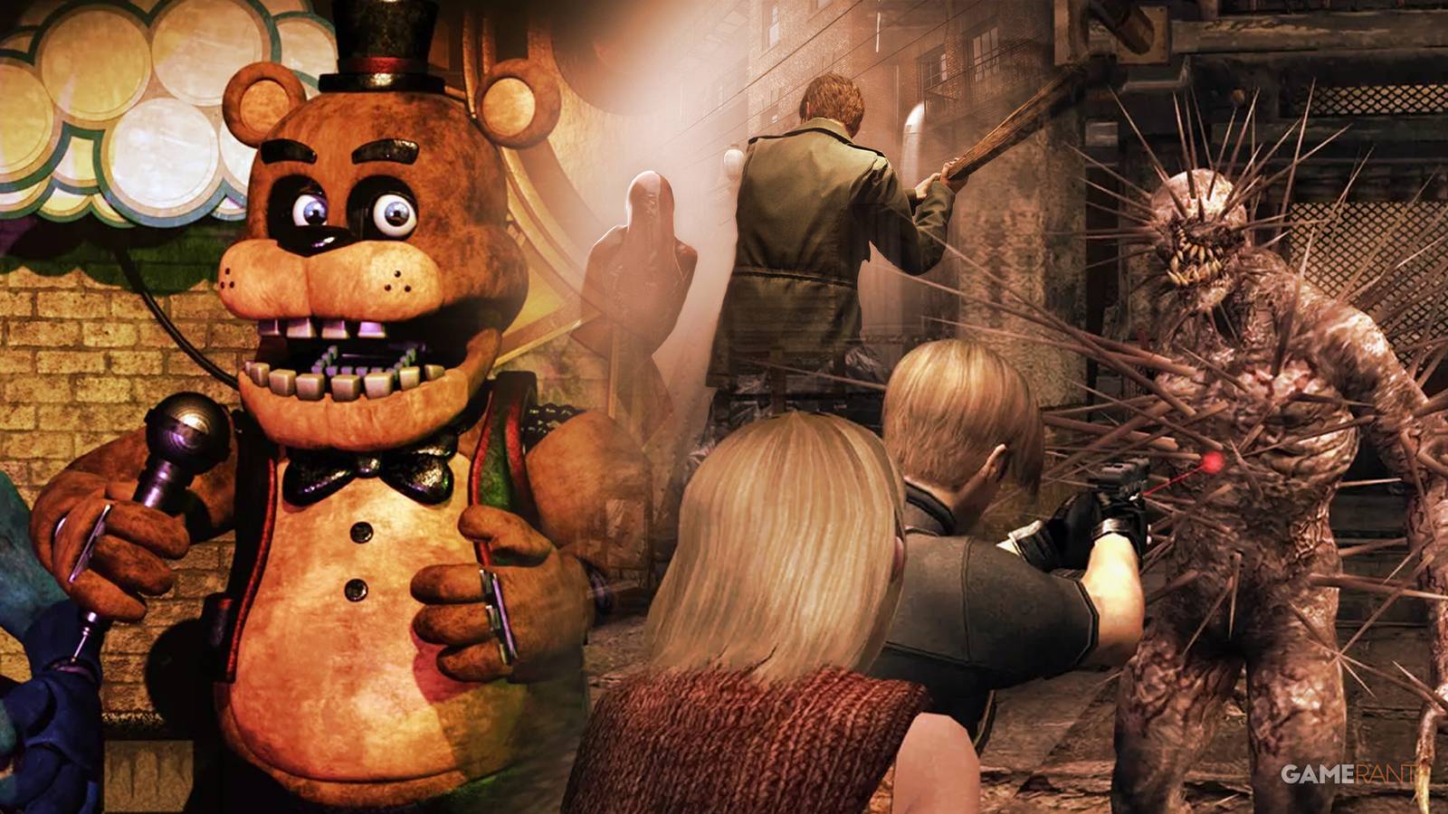 Five Nights At Freddy’s, Resident Evil, Silent Hill