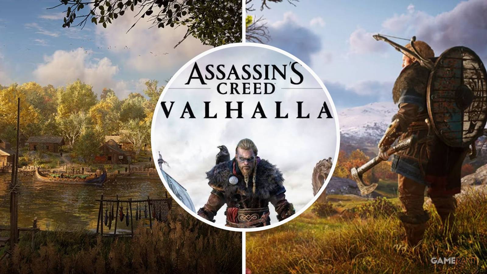 Assassin's Creed Valhalla - Settlement Split Image