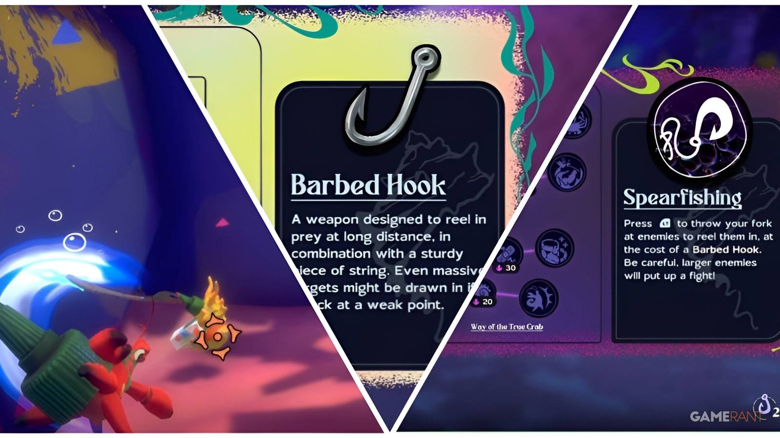 barbed hook another crabs treasure