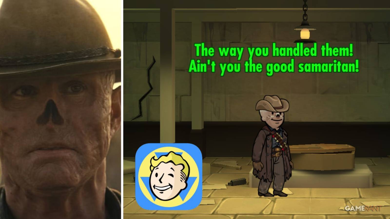 Fallout Shelter - The Ghoul From The Show and the Game