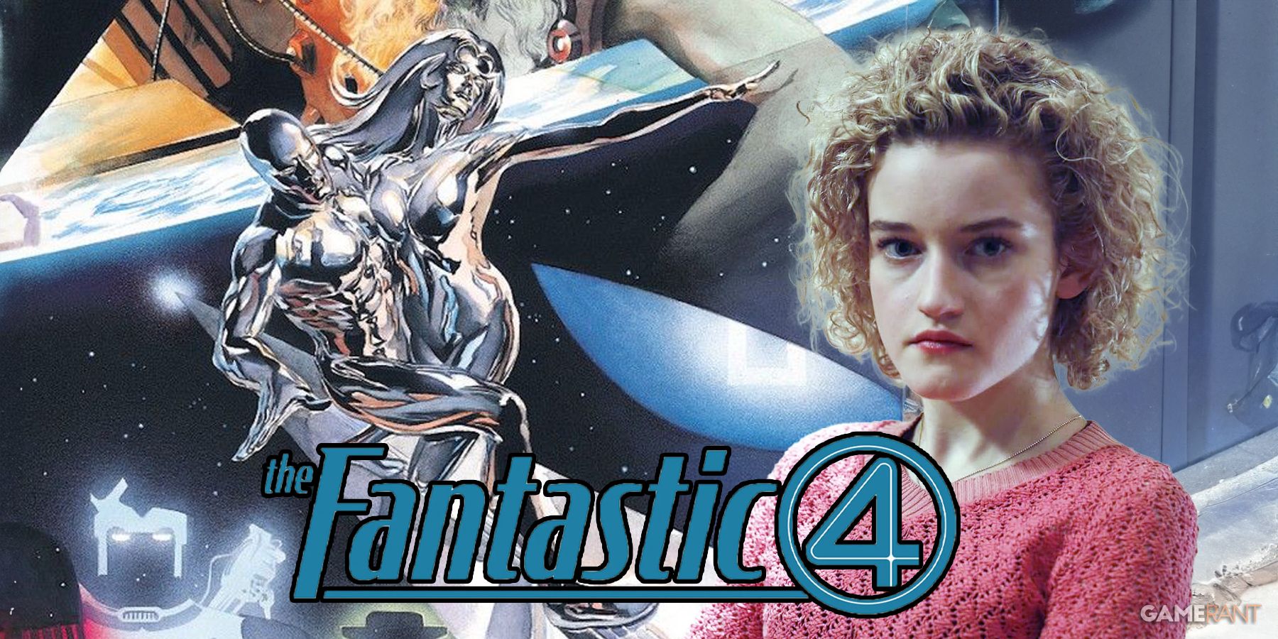 Fantastic Four Cast Julia Garner Silver Surfer Fanart