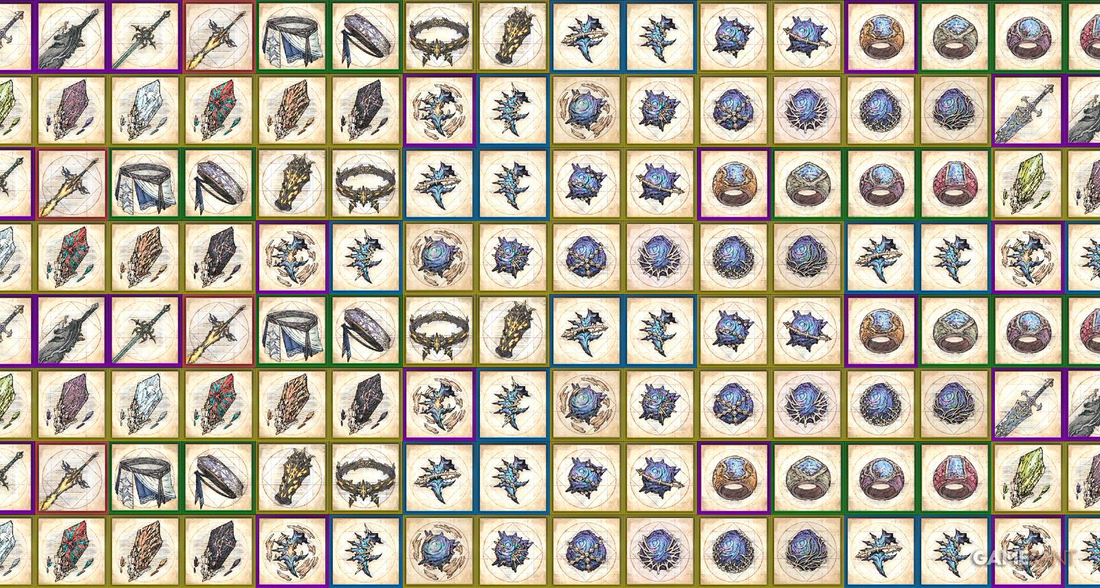 All of the new equipment in FF16's Rising Tide DLC