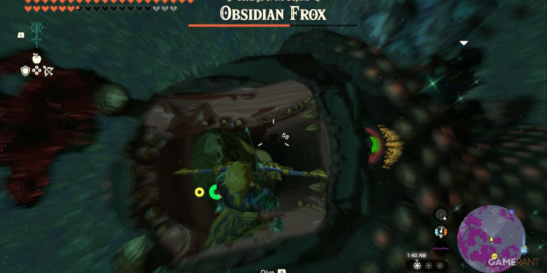 Legend of Zelda: Tears of the Kingdom - Obsidian Frox