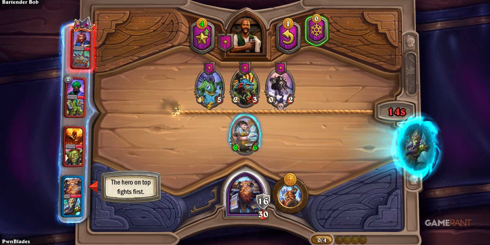 Hearthstone-Battleground-Duos-Gameplay screenshot