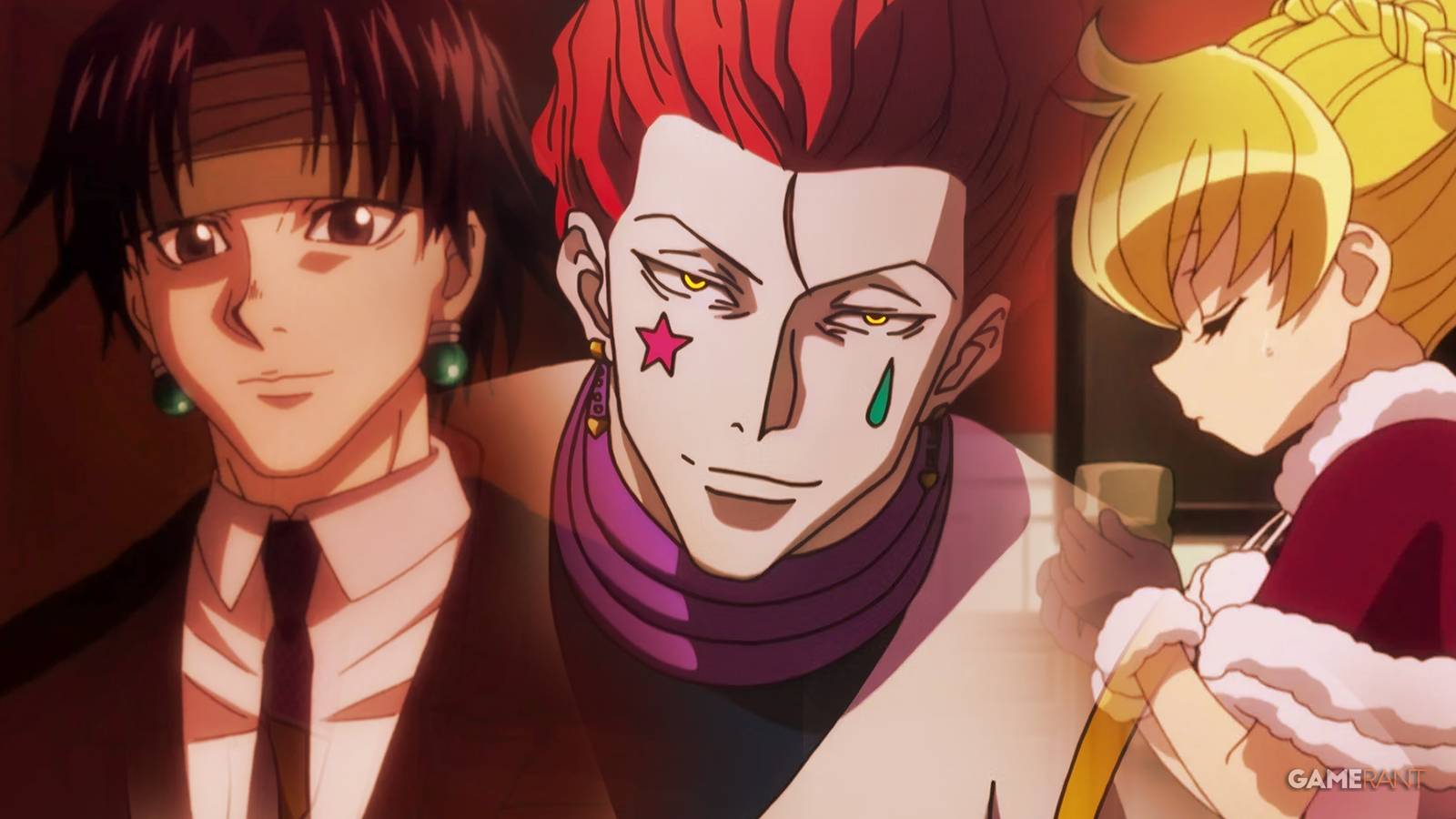 Hunter x Hunter Chrollo Lucilfer, Hisoka, Bisky anime