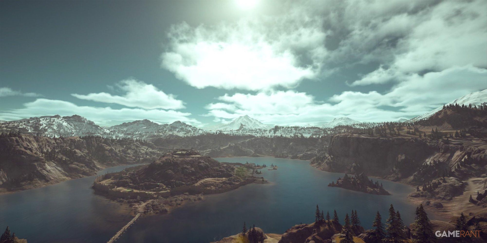 Crater Lake from Days Gone