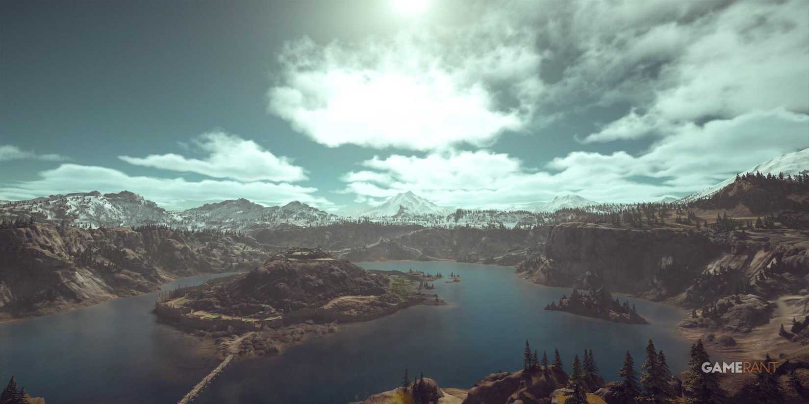 Crater Lake from Days Gone