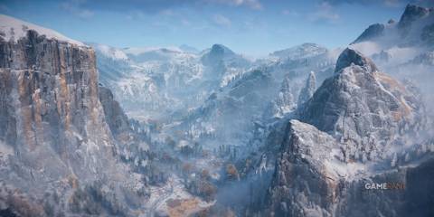 Yosemite Valley, called Bonewhite Tear in Horizon: Forbidden West