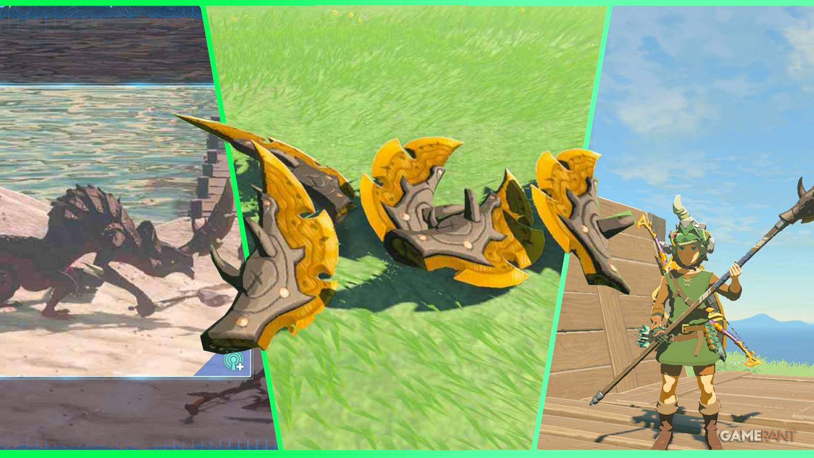 legend of zelda - tears of the kingdom how to get black lizalfos horn feature