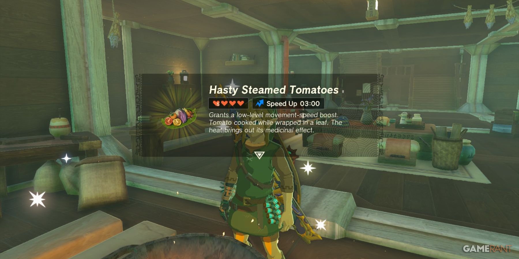 How To Make Steamed Tomatoes In Zelda Tears Of The Kingdom