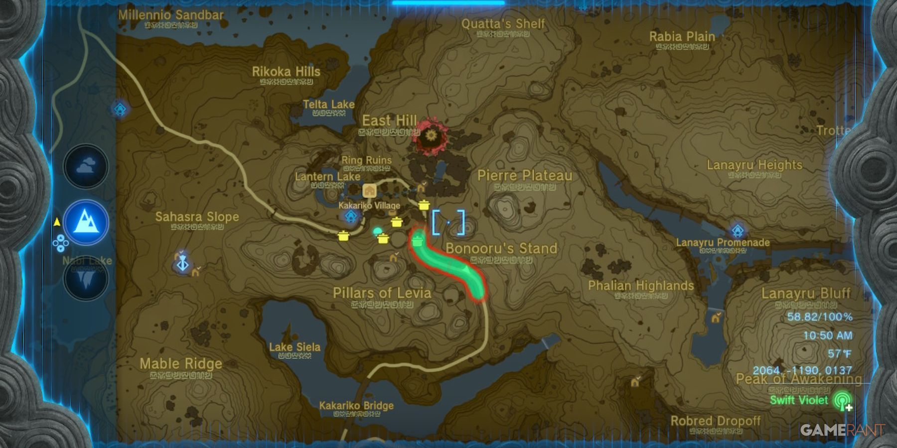 legend of zelda tears of the kingdom tomatoes location