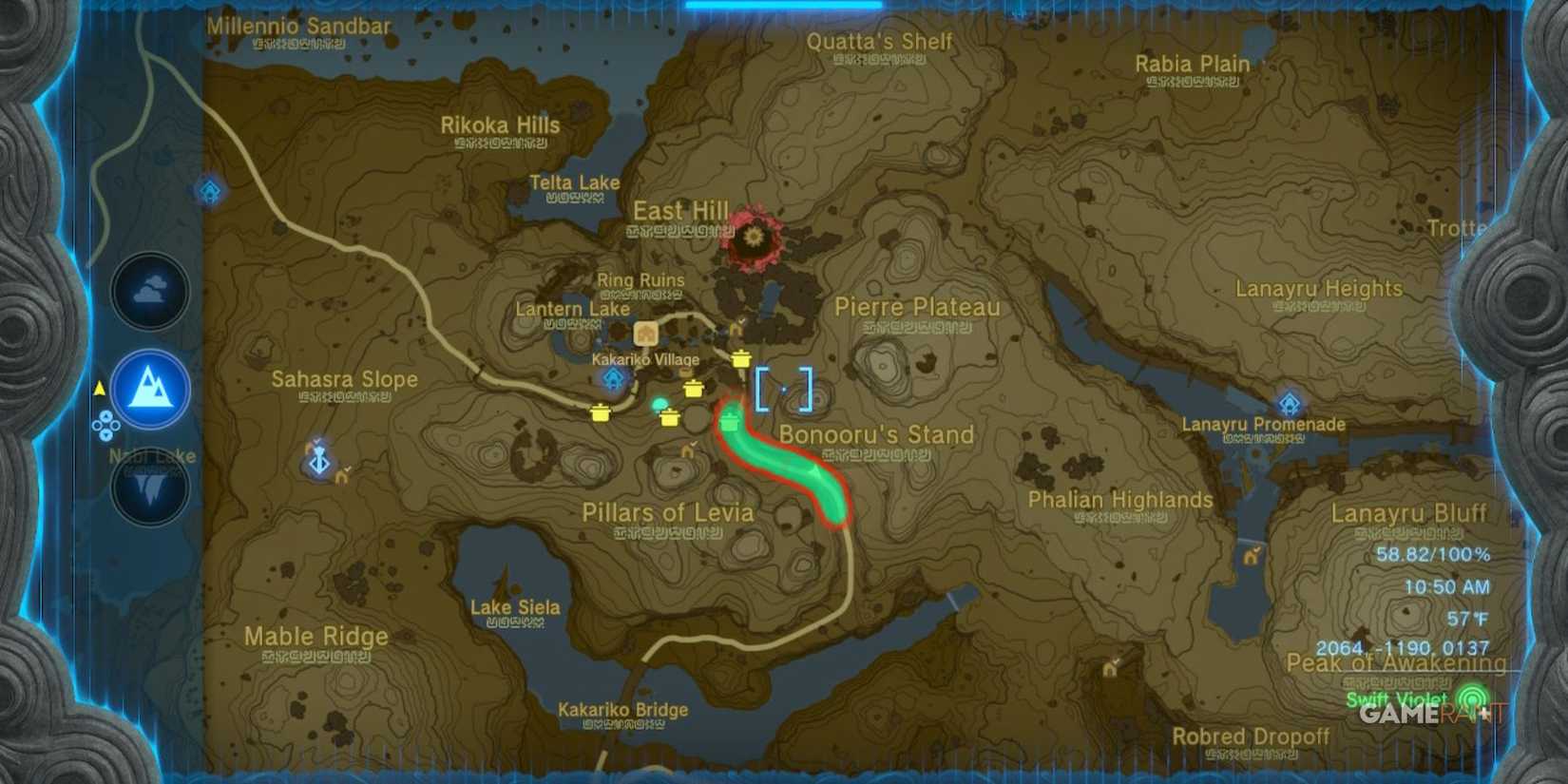 legend of zelda tears of the kingdom tomatoes location
