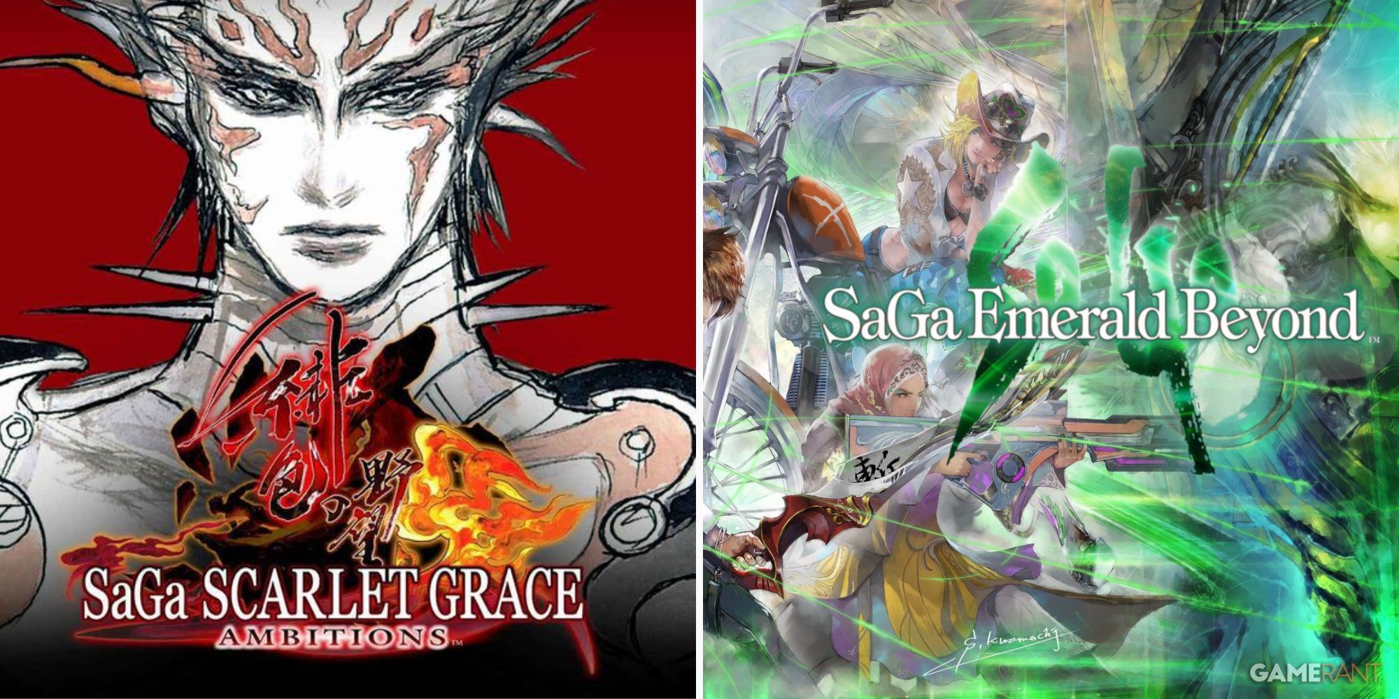 Saga Scarlet Grace vs Emerald Beyond