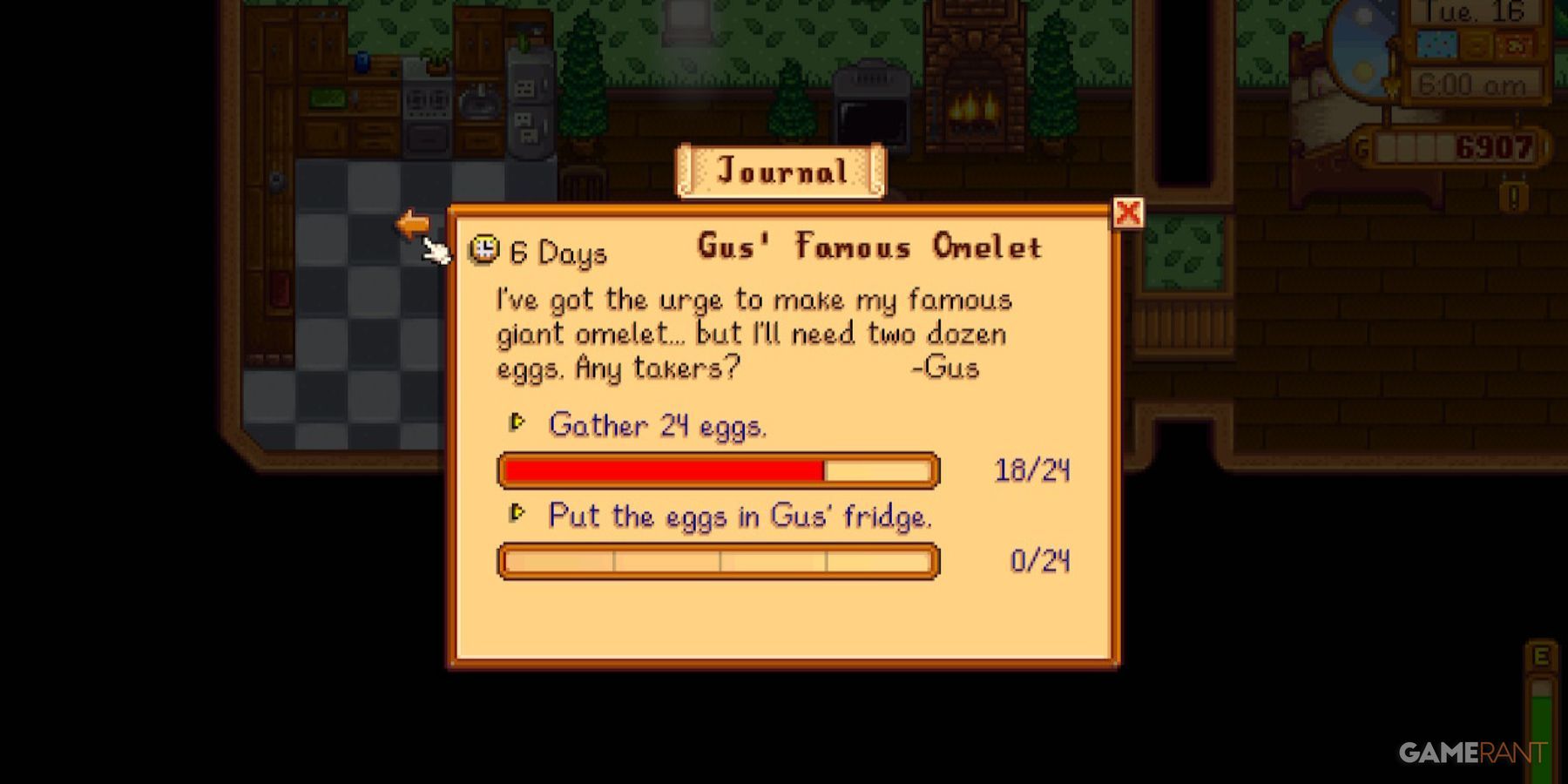 Stardew Valley - Gus' Famous Omelet