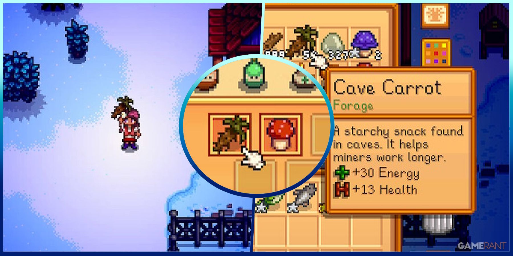 stardew valley how to get cave carrot_feature image