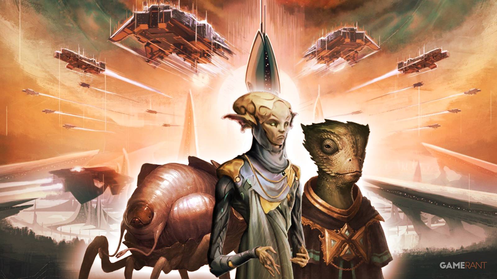 Stellaris Lokken Mechanists, Certeran Covenant, Ix'Idar Star Collective preset empires