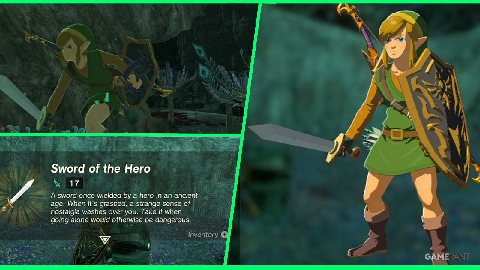 tears of the kingdom - sword of the hero location (feature image)