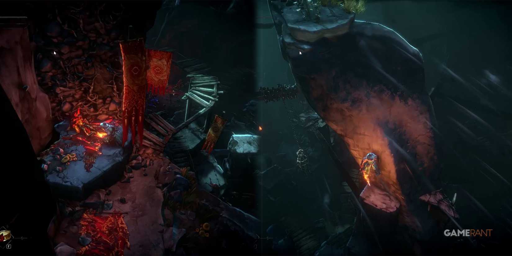 player going towards the location of the quarry guard key in no rest for the wicked