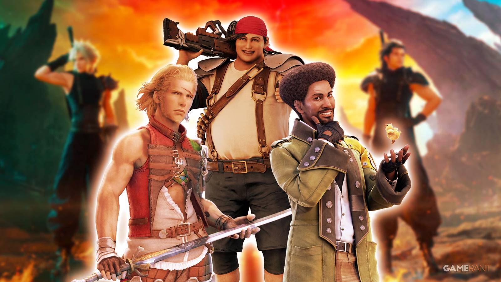 Final Fantasy Series Basch, Wedge, Sazh