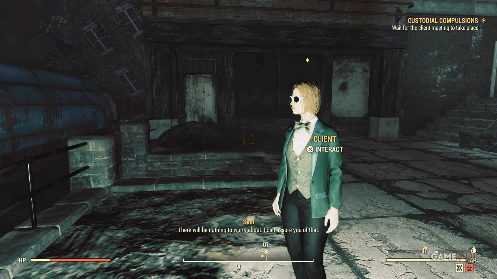 Meeting With The Client in Fallout 76