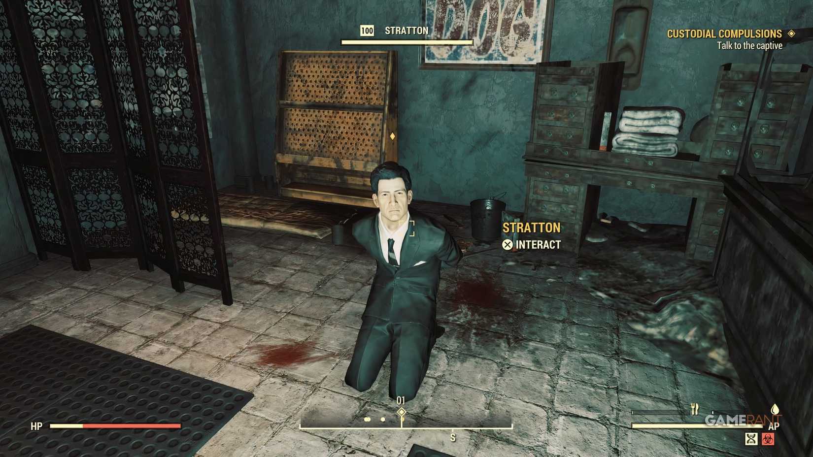 Stratton Held Hostage in Fallout 76