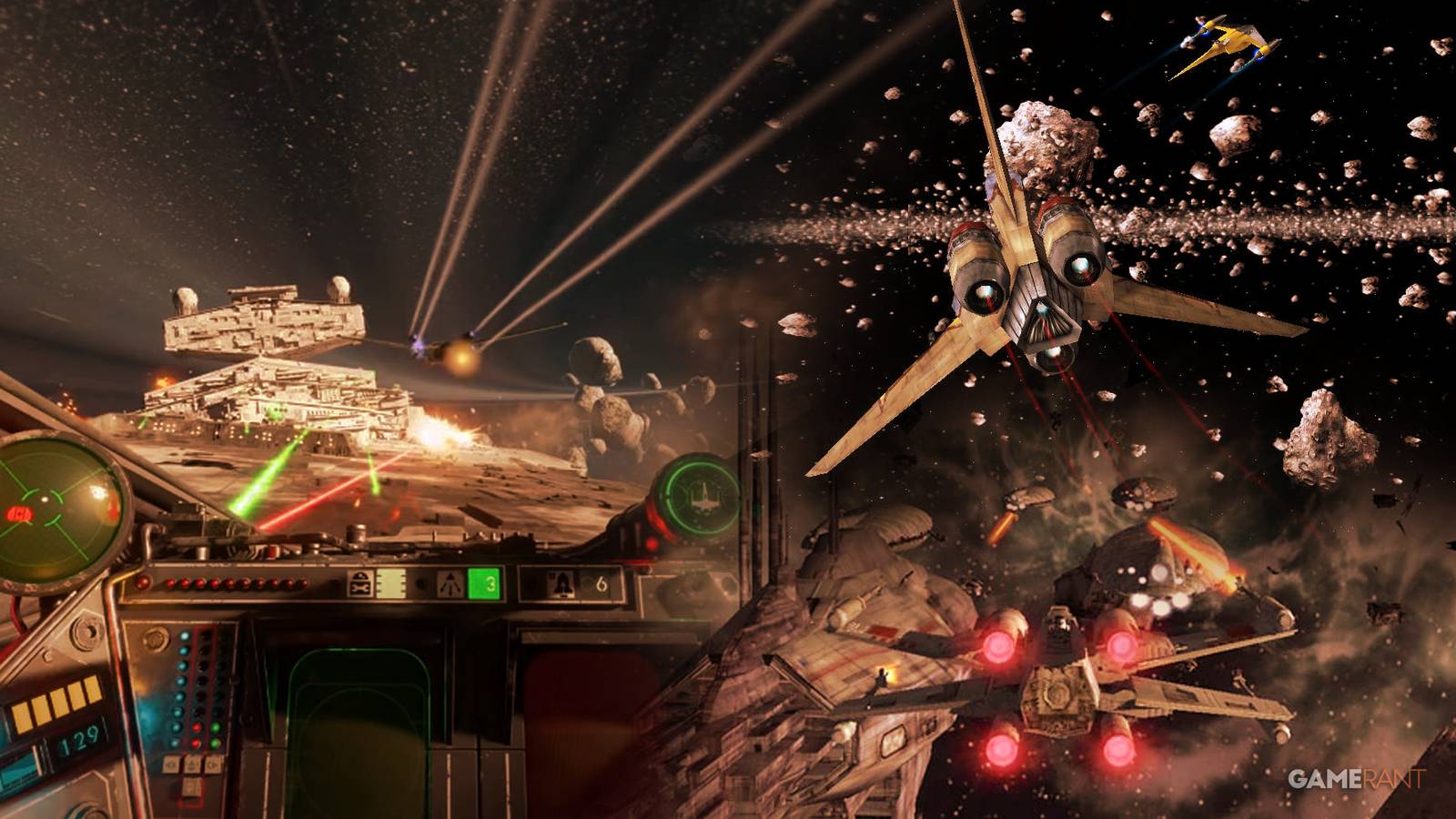 Star Wars ship combat
