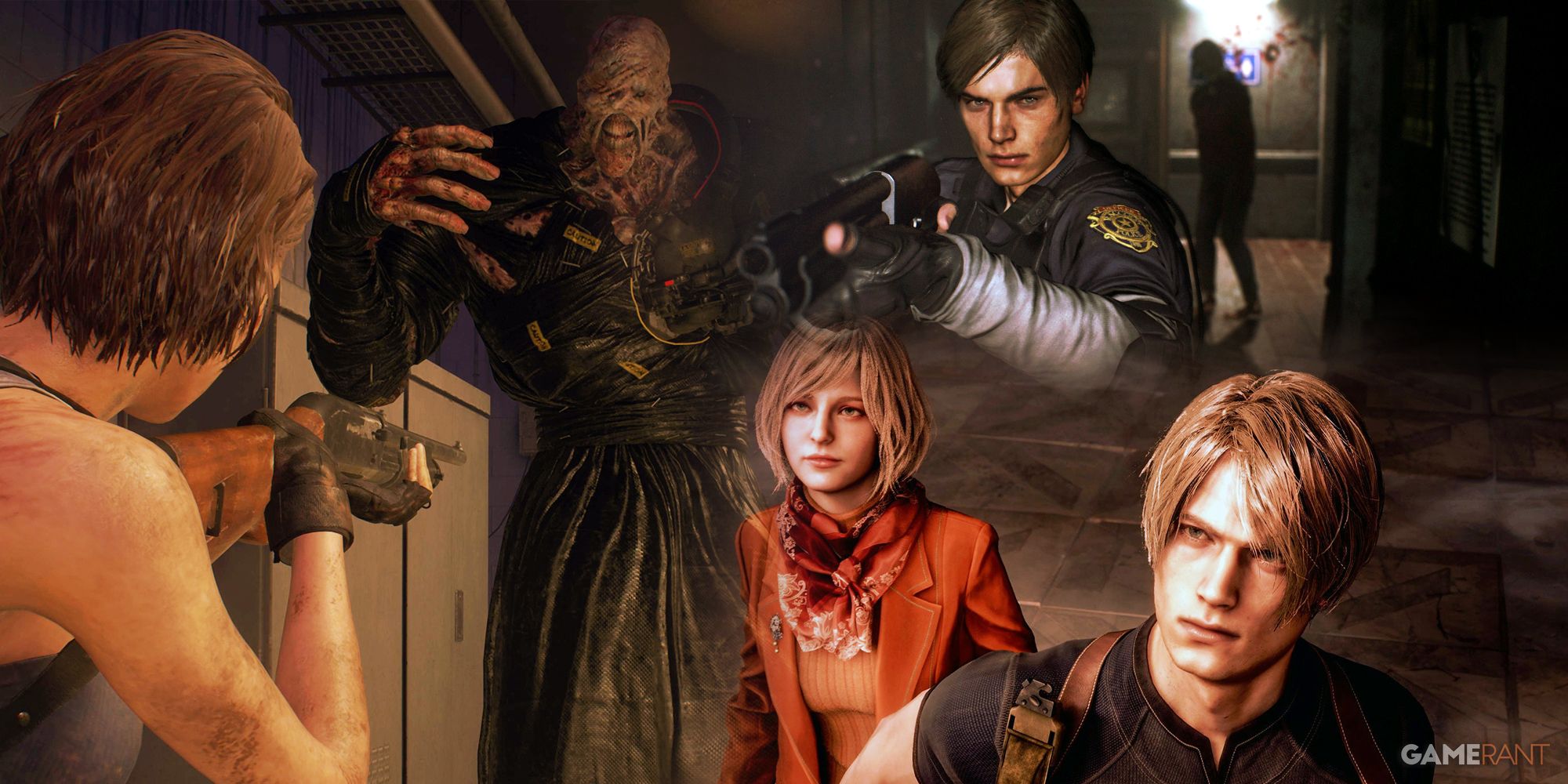 Resident Evil 3: Nemesis, Resident Evil 4, Resident Evil 2