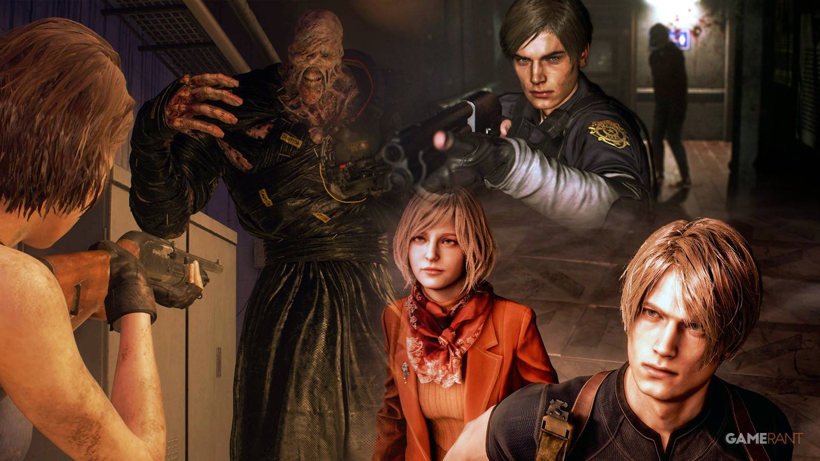 Resident Evil 3: Nemesis, Resident Evil 4, Resident Evil 2