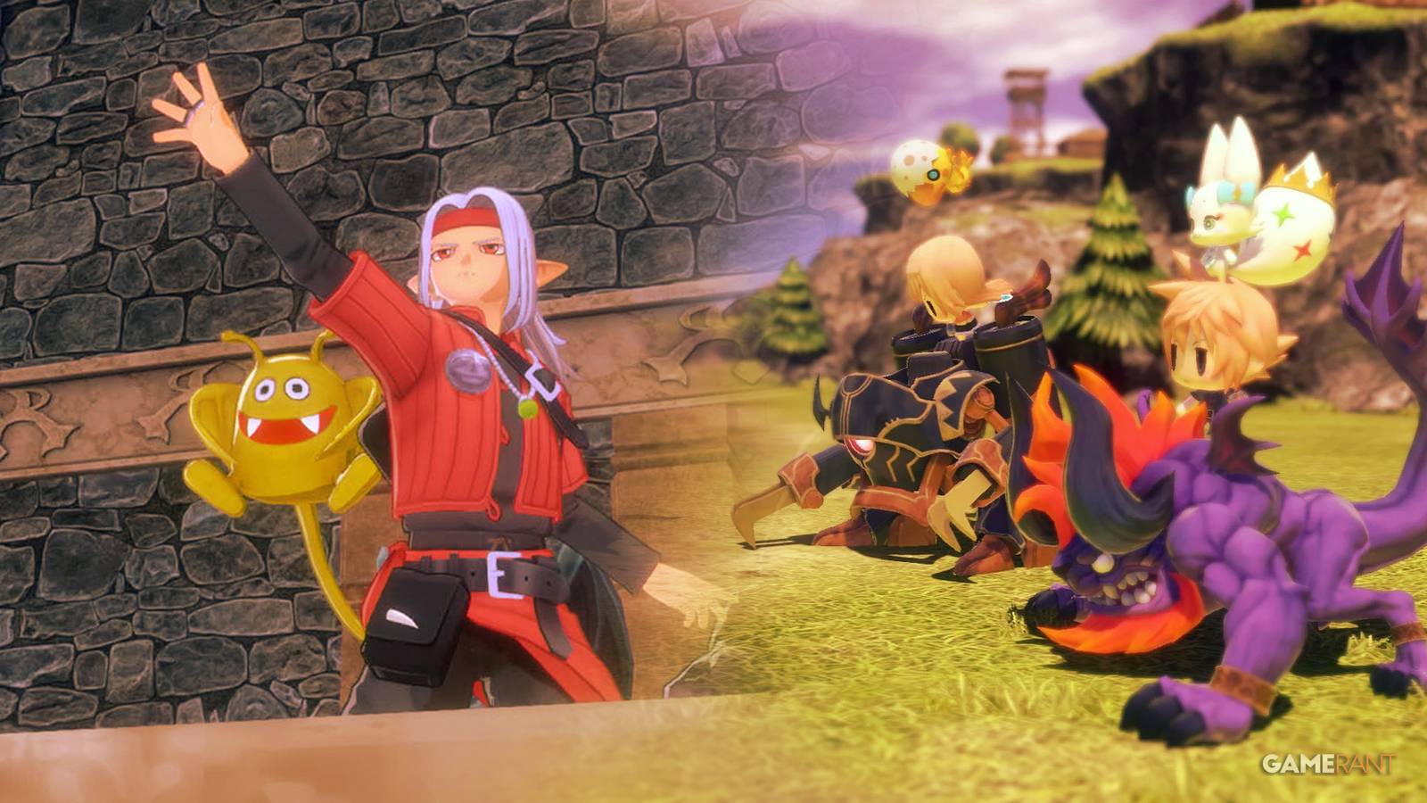 Square Enix games Dragon Quest Monsters: The Dark Prince, World Of Final Fantasy