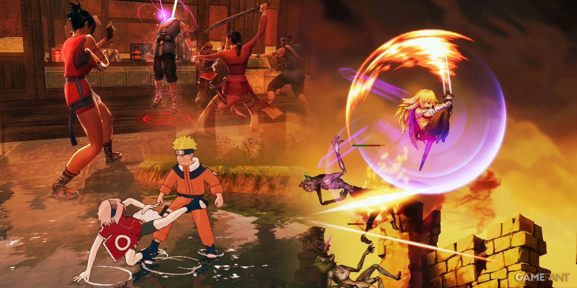 RPGs Jade Empire, Naruto: Rise of a Ninja & Naruto: The Broken Bond, The Vagrant