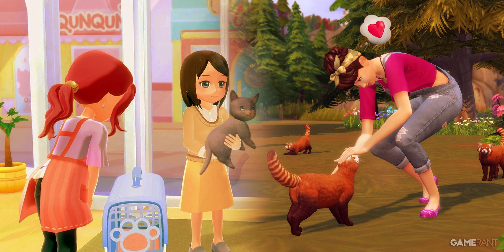 Vet Simulation Games Pups & Purrs Animal Hospital, The Sims: 4 Cats & Dogs