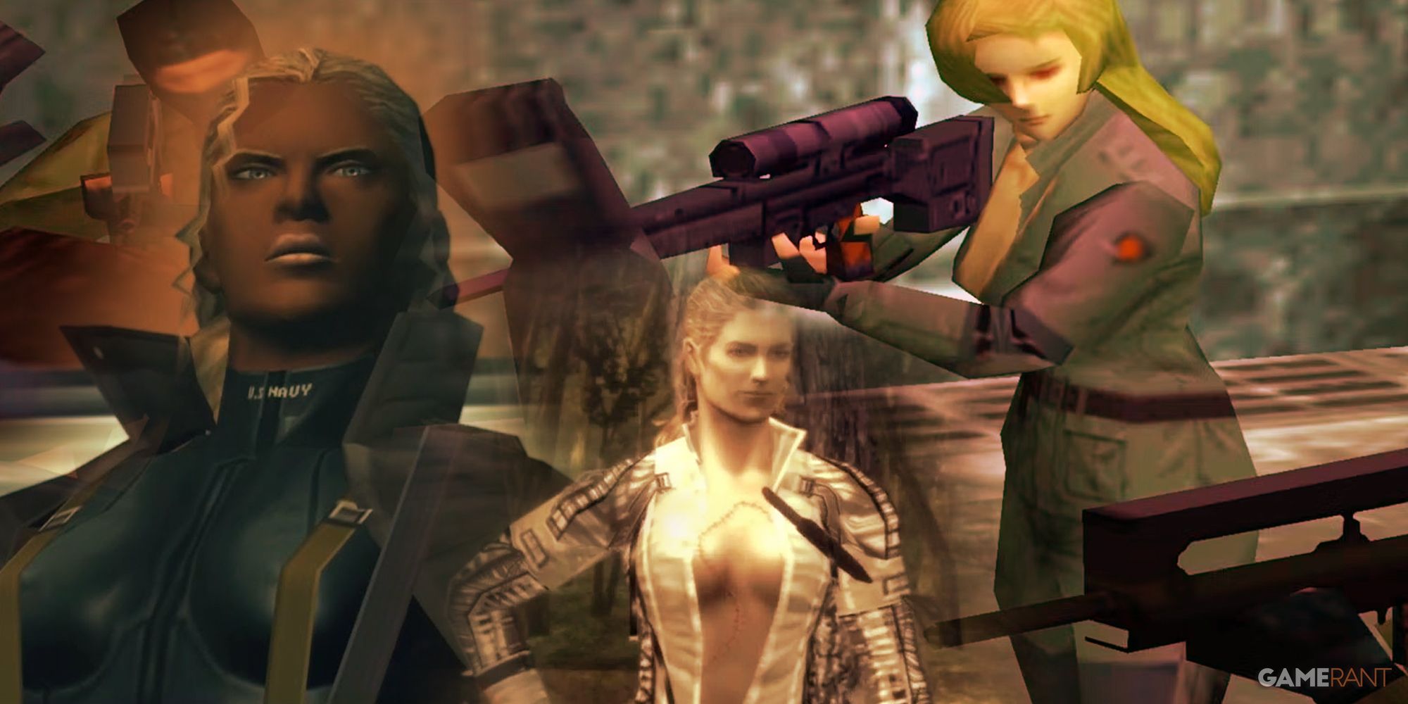 Metal Gear Solid 2: Sons of the Patriots Helena Dolph Jackson / Fortune, Metal Gear Solid 3: Snake Eater The Boss, Metal Gear Solid Sniper Wolf