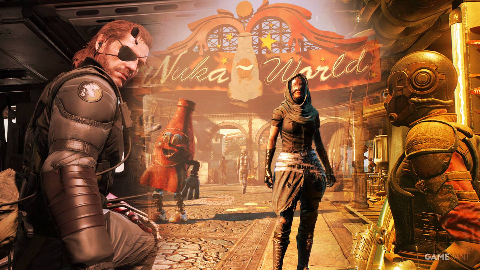Metal Gear Solid, Fallout 4, The Outer Worlds