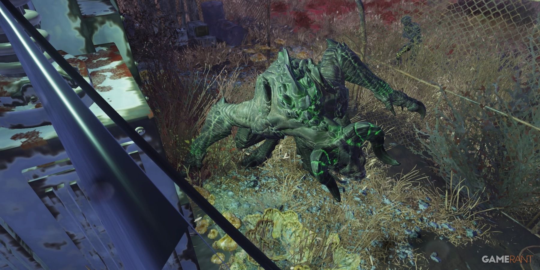 A Deathclaw Attack in Fallout 76