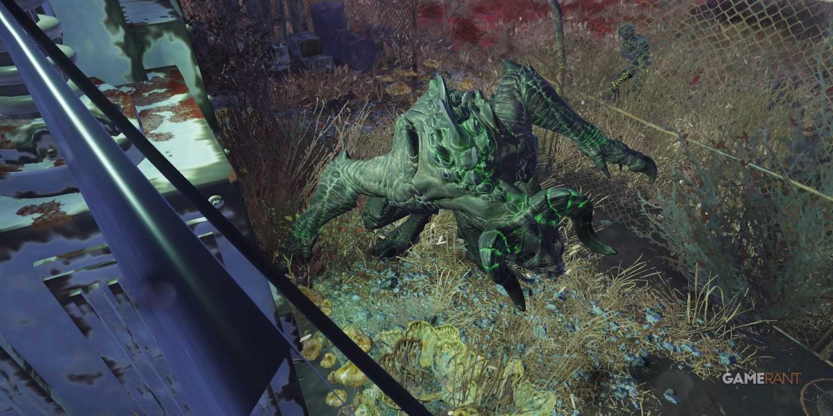 A Deathclaw Attack in Fallout 76