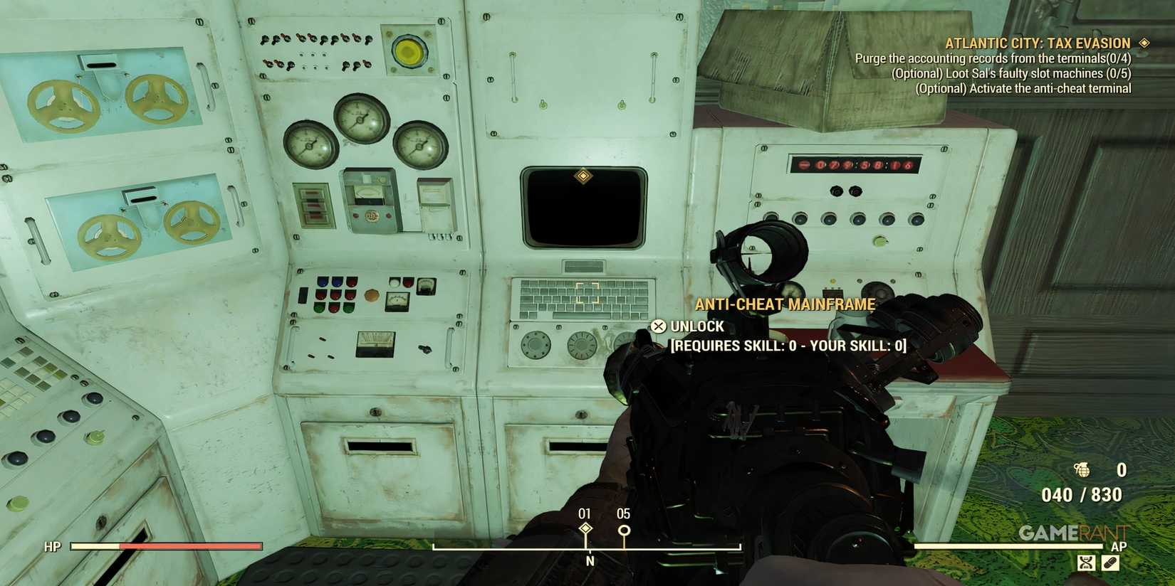 Anti Cheat Terminal in Fallout 76