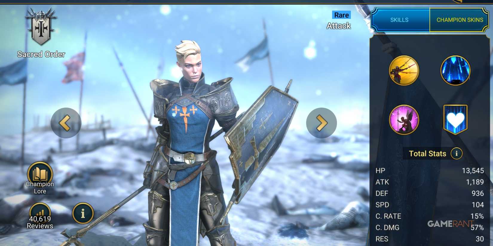 Athel Champion In Raid Shadow Legends