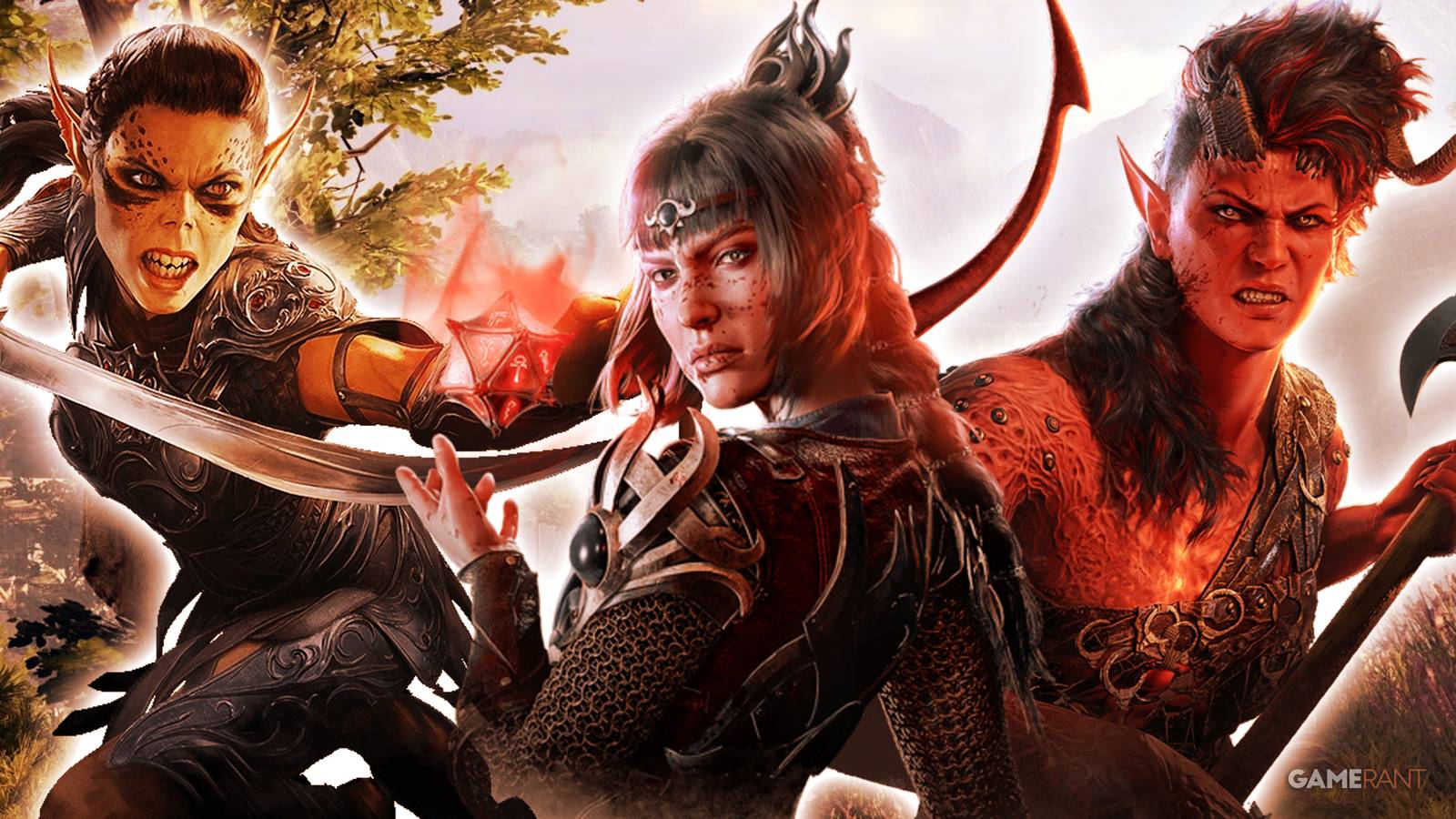 Baldur's Gate 3 Lae'zel, Shadowheart, Karlach